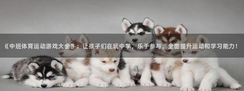 《中班体育运动游戏大全》：让孩子们在玩中学，乐于参与，全面提升运动和学习能力！