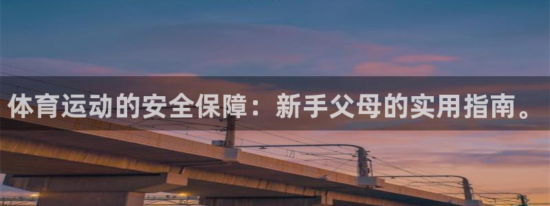 体育运动的安全保障：新手父母的实用指南。