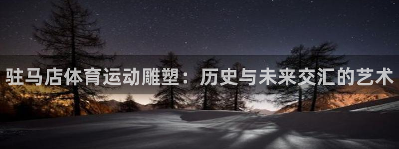 驻马店体育运动雕塑：历史与未来交汇的艺术