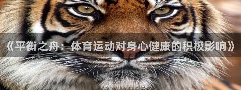 《平衡之舟：体育运动对身心健康的积极影响》